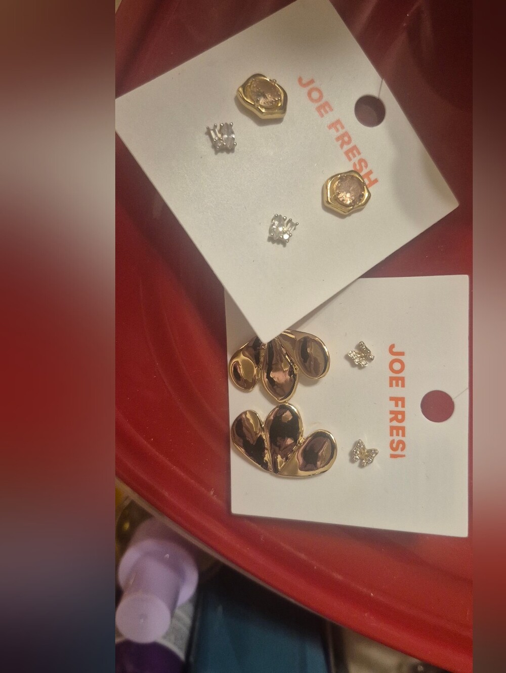 2 New Sets Of Earings